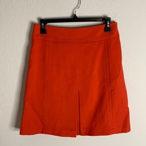 Orange Ann Taylor loft skirt